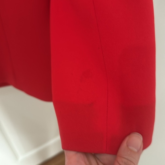 Rag & Bone Red Blazer Classic Suit Jacket size 10 - Picture 3 of 5